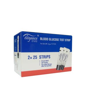 Elegance blood sugar test strip