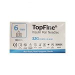 TopFine Insulin Pen Needles 6 mm 100 PCS