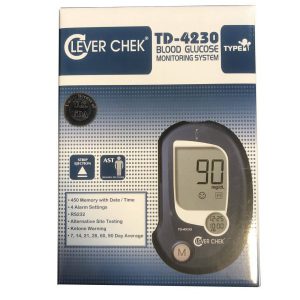 Clever Chek TD-4230 Blood Glucose Testing Machine