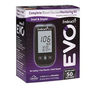 EVO blood sugar test device